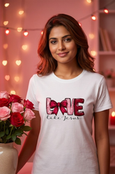 Women's Love Like Jesus Classic Crew T-Shirt