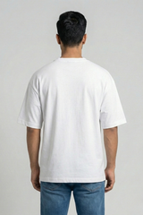 Men's Holi Vibes Scooter Dog – Classic Oversized White T-Shirt