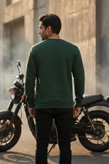 Men's Olive Green Caught Off Guard Sweatshirt