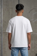 Men's Goal Shot Soccer Graphic Oversized T-Shirt