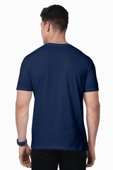 Unisex "Beer Time" Navy Blue Premium Supima T-Shirt