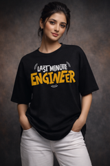 Women's Last Minute Engineer Oversized T-Shirt