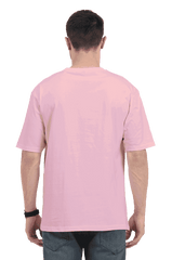 Unisex Light Baby Pink Oversized Standard T-Shirt - Drapelet