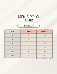 Men's "Rise & Shine" Graphic Petrol Blue Polo T-shirt