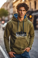 olive green hoodies for men