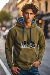 olive green hoodies for men