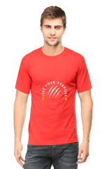 Men's Round Neck Half Sleeve Inspirational T-Shirt