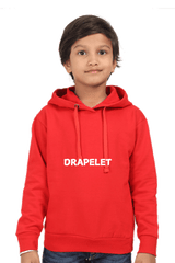 Kids Unisex Drapelet Hooded Sweatshirt