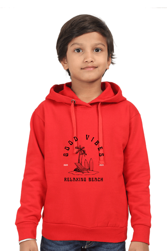 Red Hooded Sweatshirt