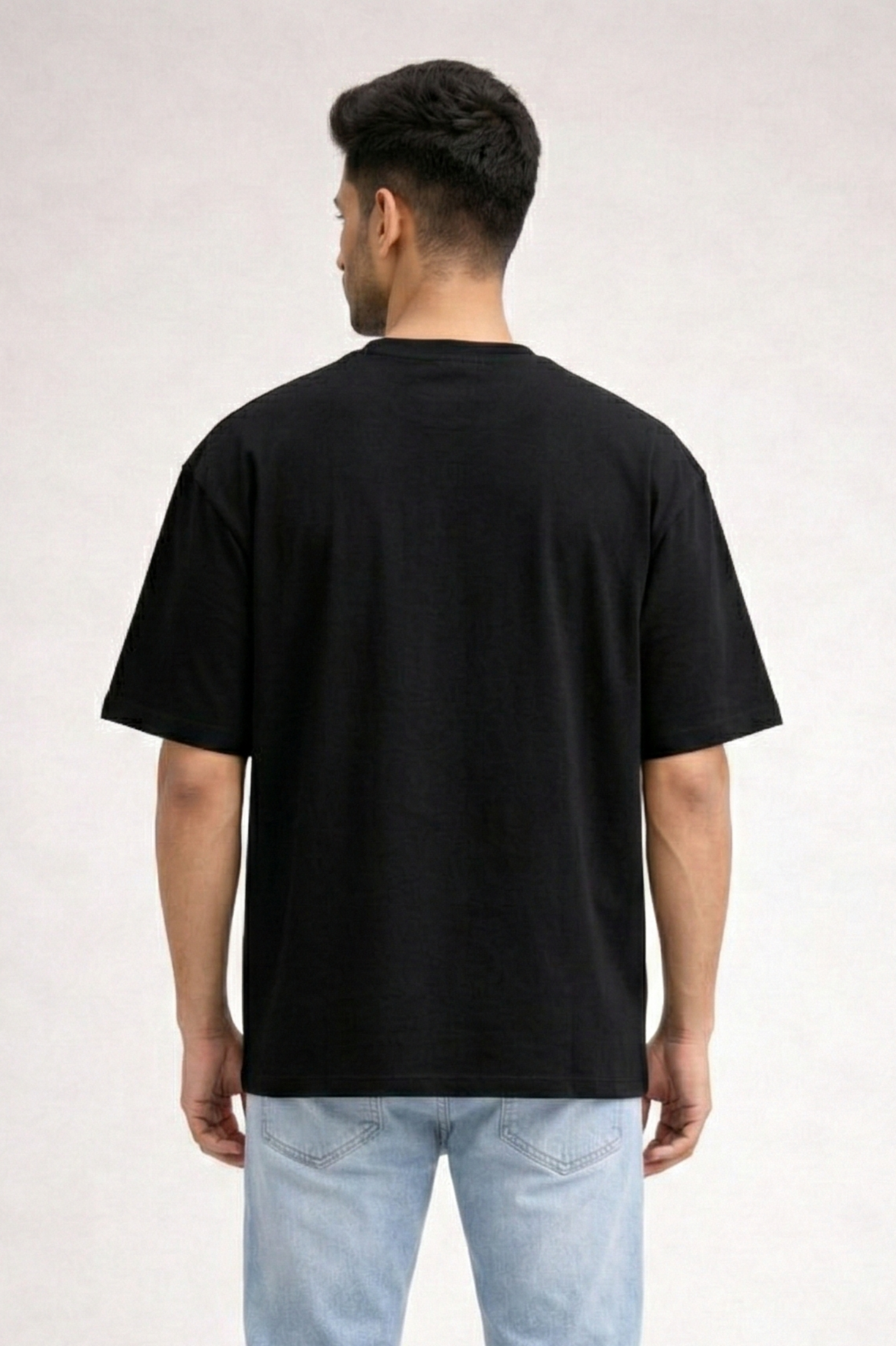 Men's Strong – Stay Positive Quote Classic Oversized T-Shirt