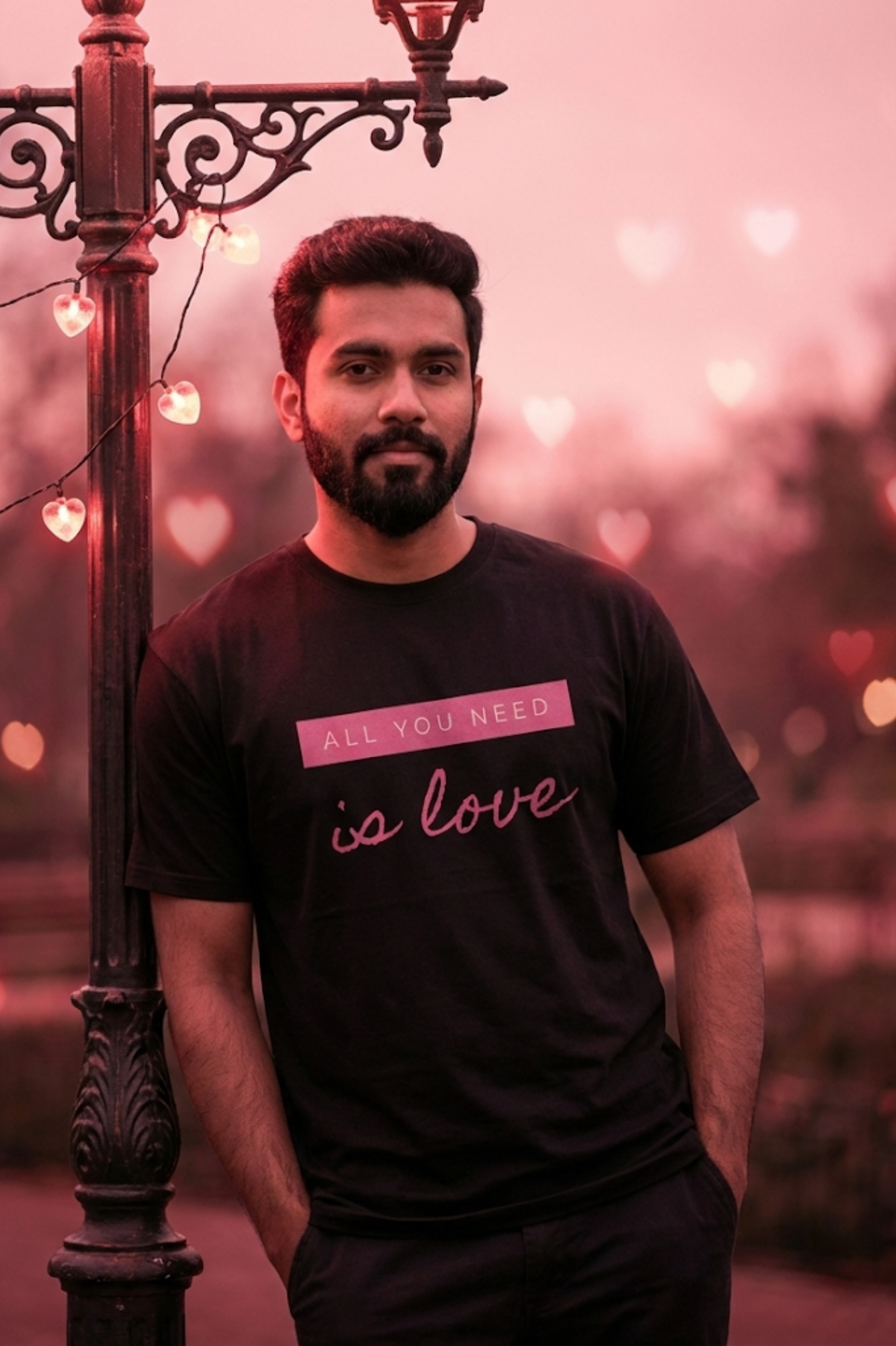 Men's All You Need Is Love Classic Crew T-Shirt
