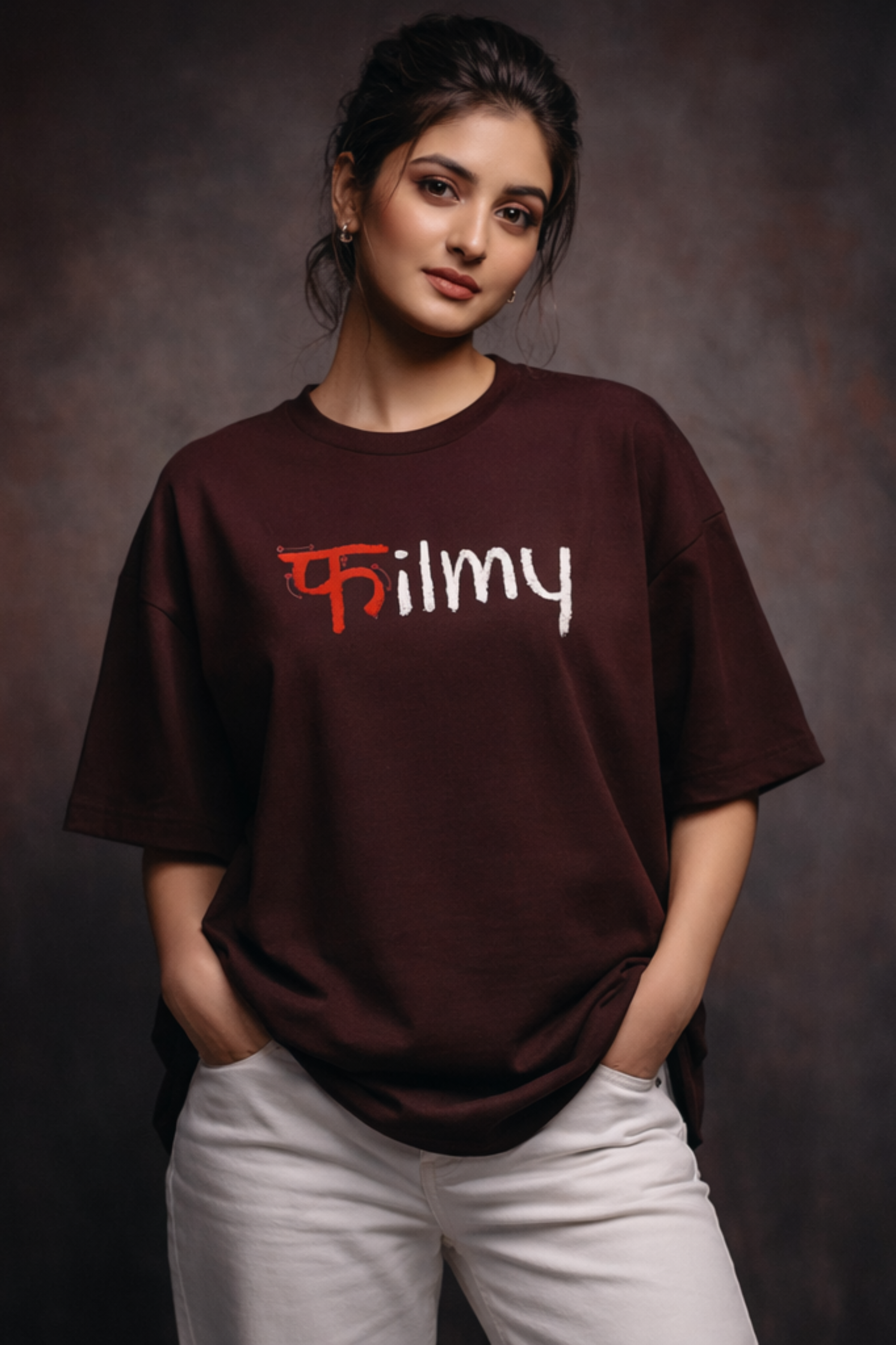 Women's Filmy Vibes Oversized T-Shirt