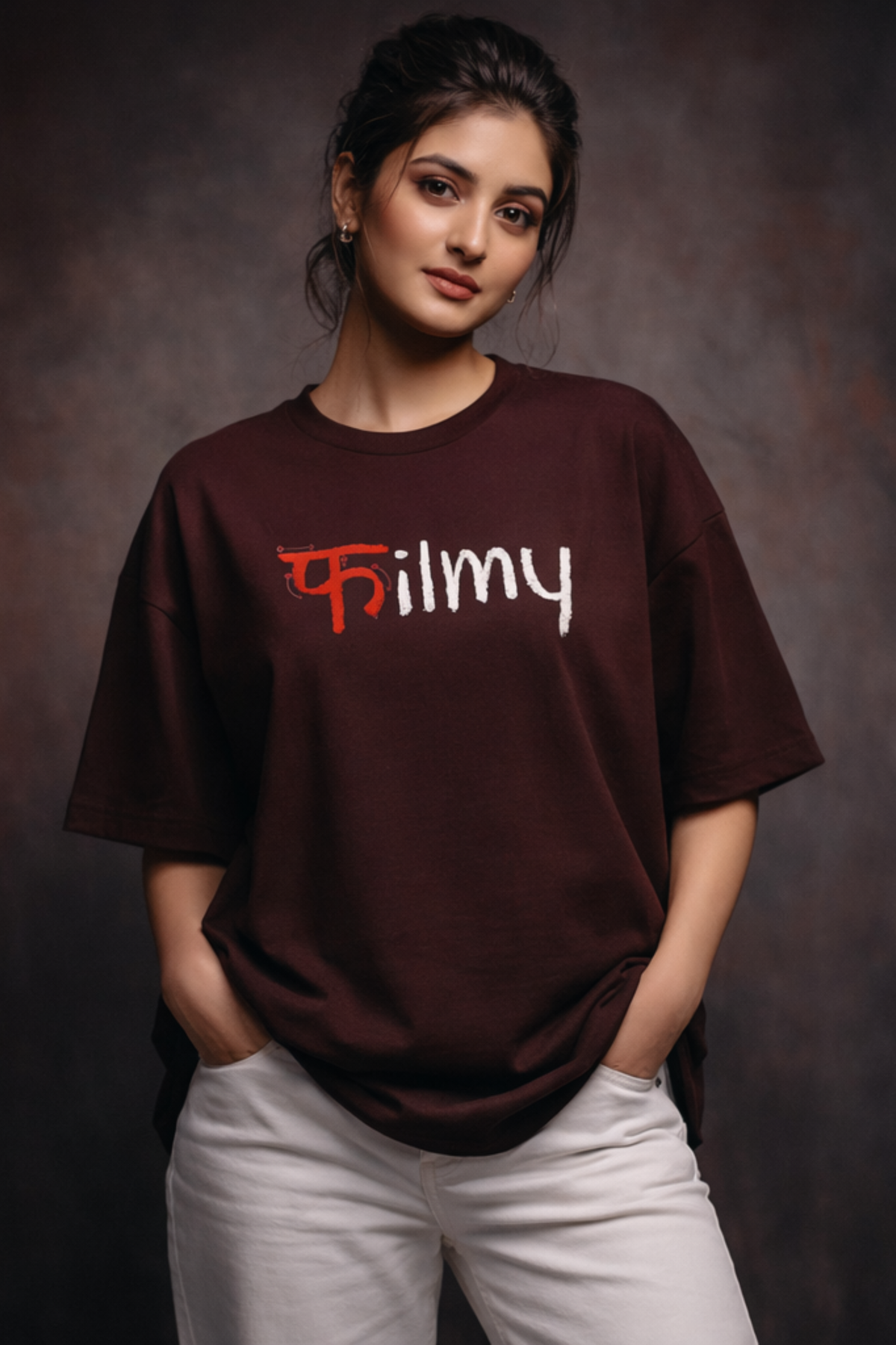 Women's Filmy Vibes Oversized T-Shirt