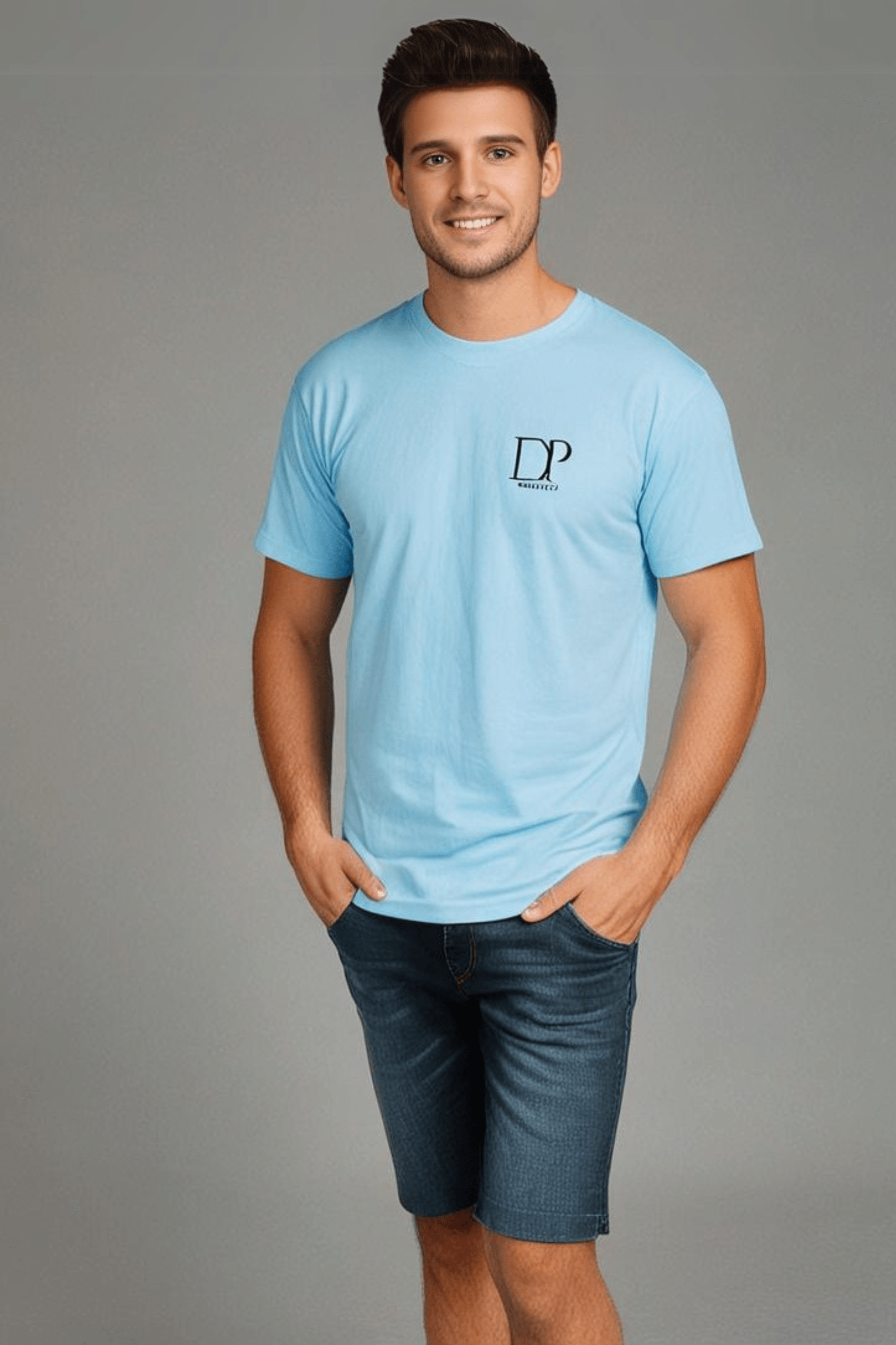 Men's Round Neck Half Sleeve Classic T-shirt