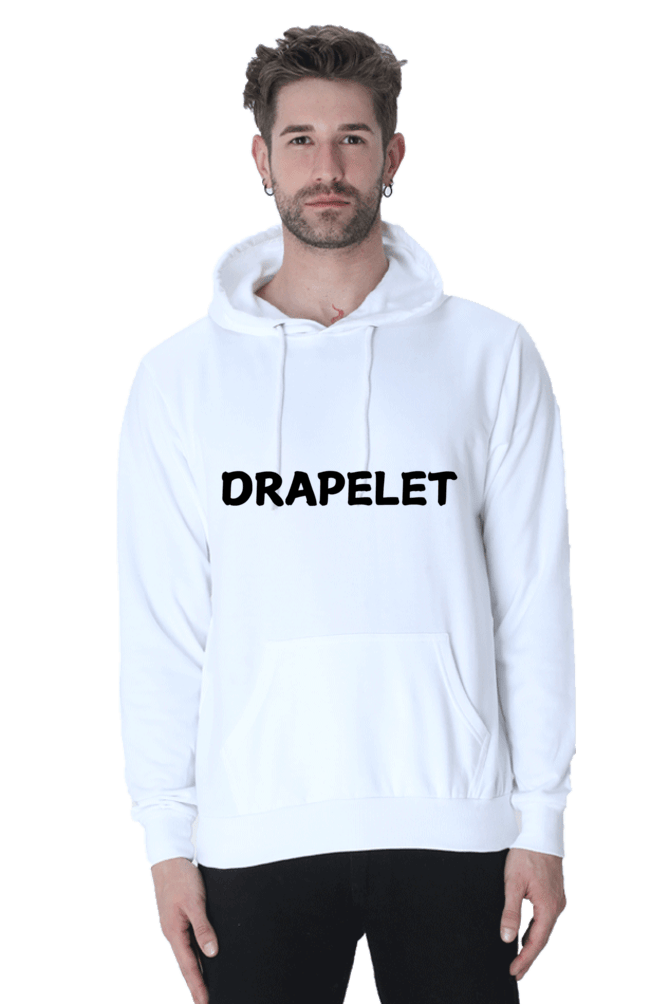 Unisex Hooded Drapelet Sweatshirt