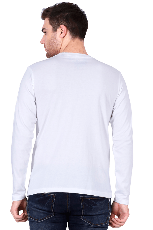 white color tshirt for men