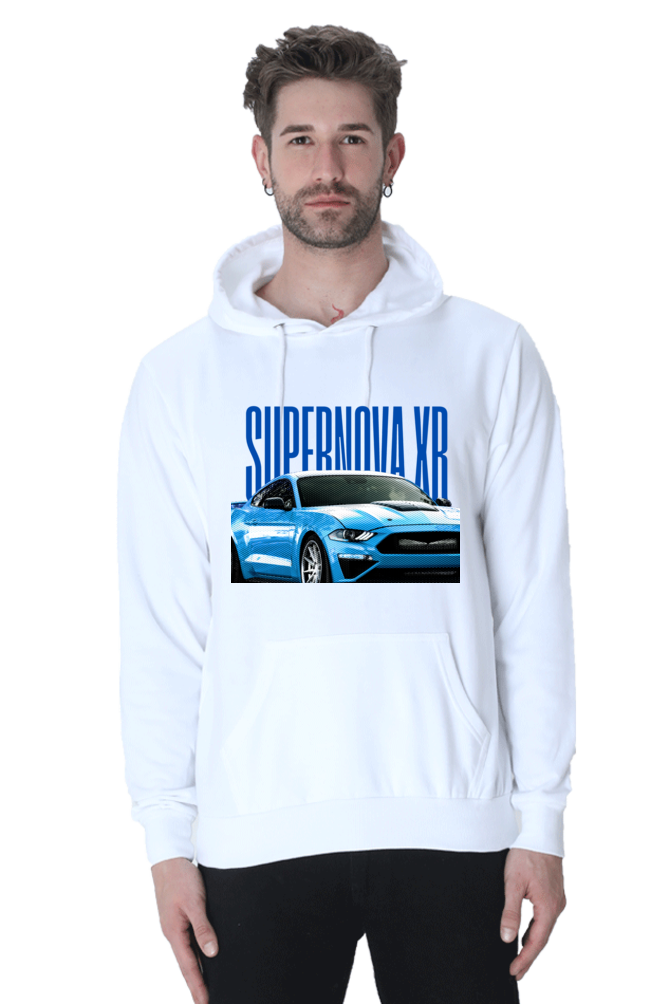 Men's Supernova Car Hooded Sweatshirt