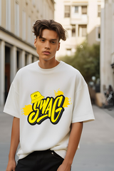 Unisex Swag Terry Cotton Oversized T-shirt