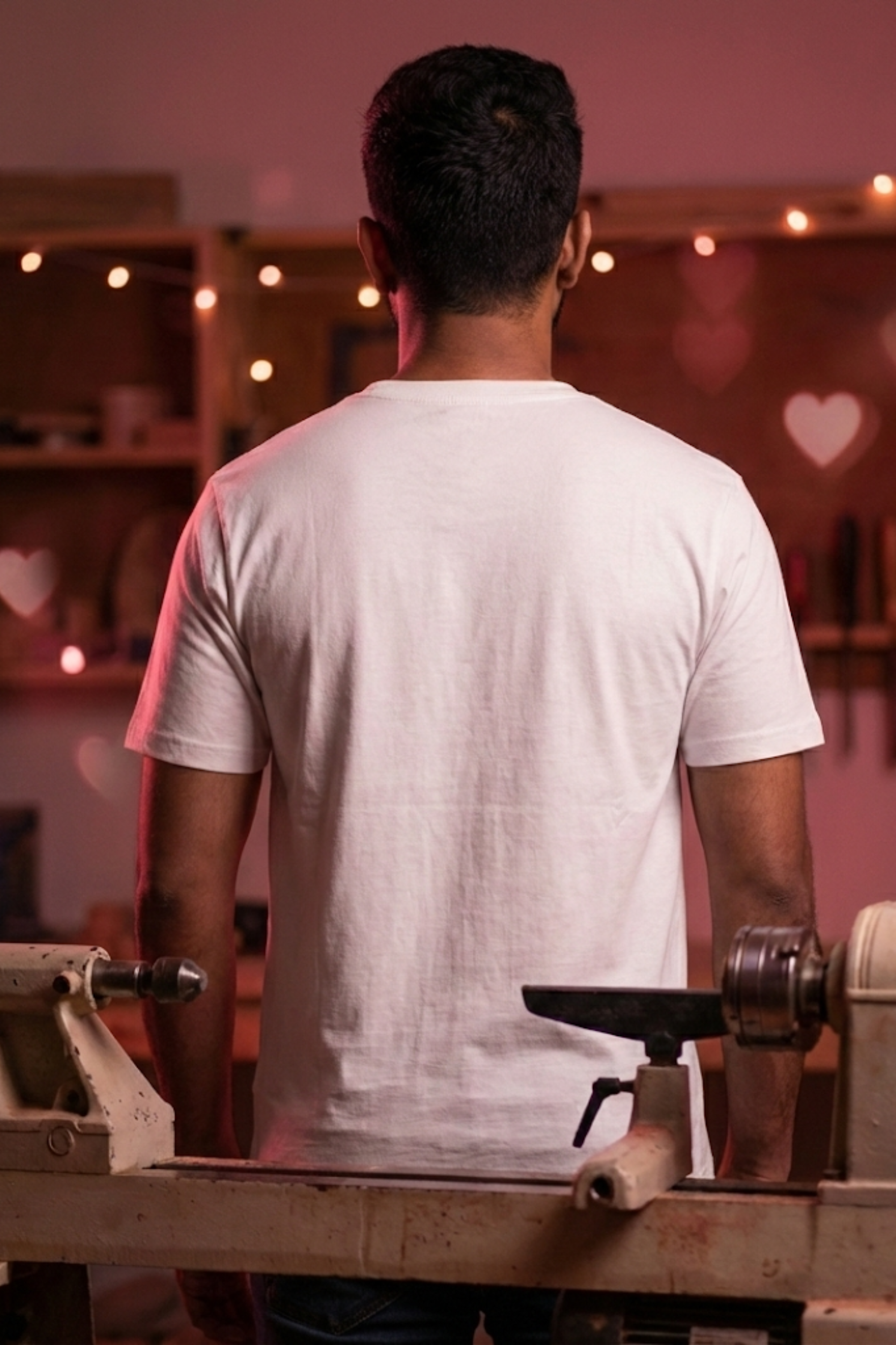 Men's Baby Pink Always Love You Forever Classic Crew T-Shirt