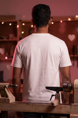 Men's Baby Pink Always Love You Forever Classic Crew T-Shirt