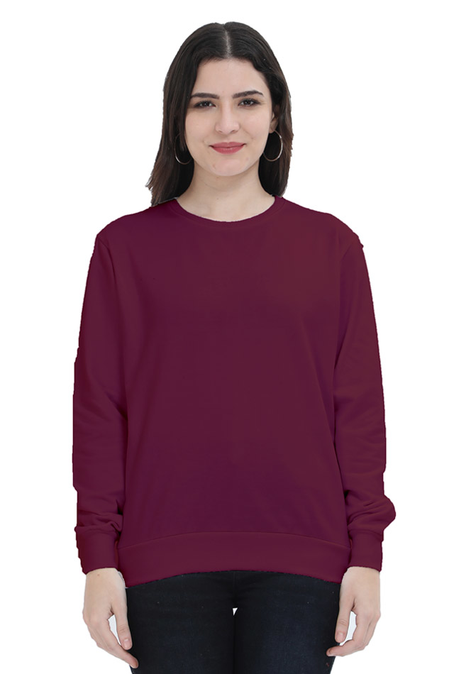 Unisex Plain Sweatshirt