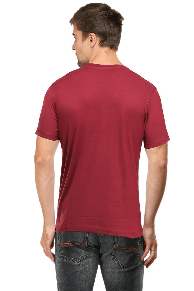 Men's Round Neck Half Sleeve Holy Spirit T-Shirt