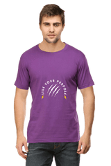 Men's Round Neck Half Sleeve Inspirational T-Shirt