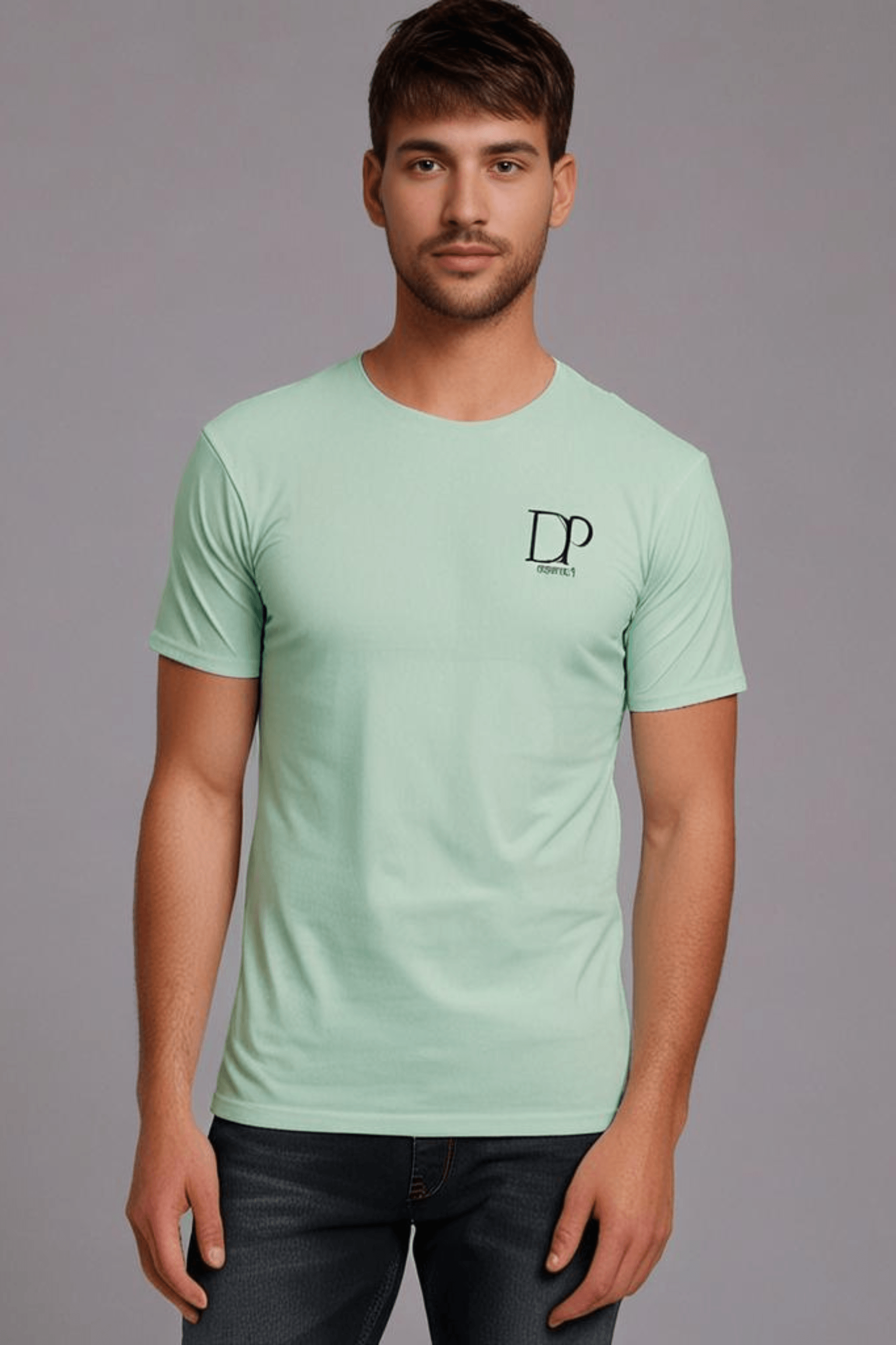 Men's Round Neck Half Sleeve Classic T-shirt