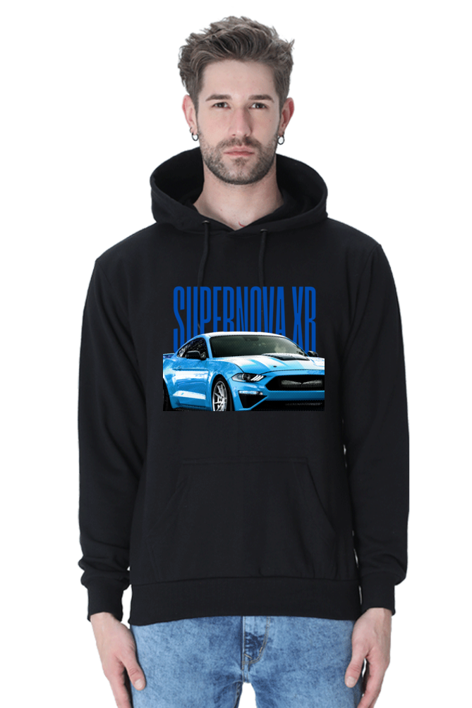 Men's Supernova Car Hooded Sweatshirt