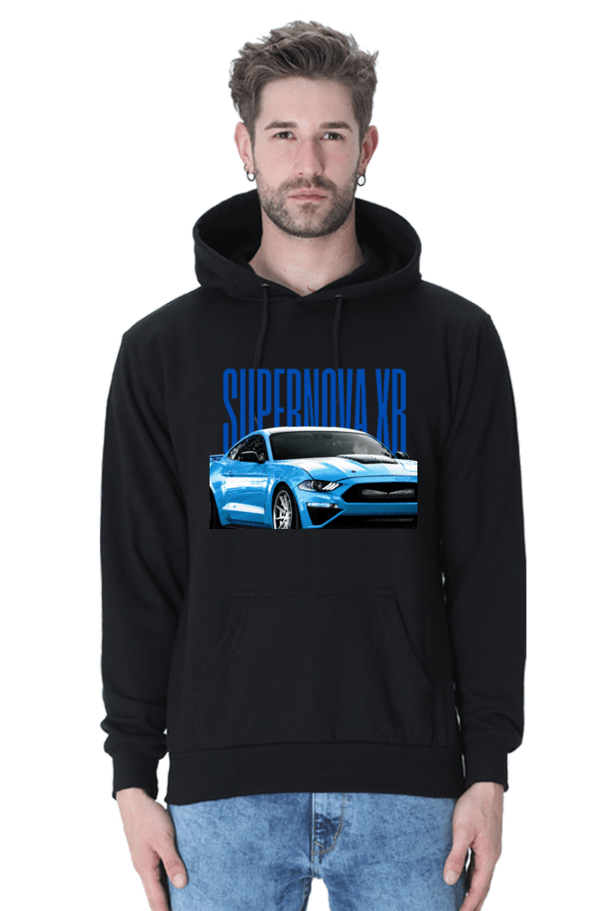 Men's Supernova Car Hooded Sweatshirt