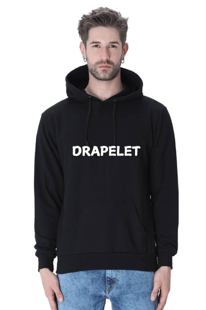 Unisex Hooded Drapelet Sweatshirt