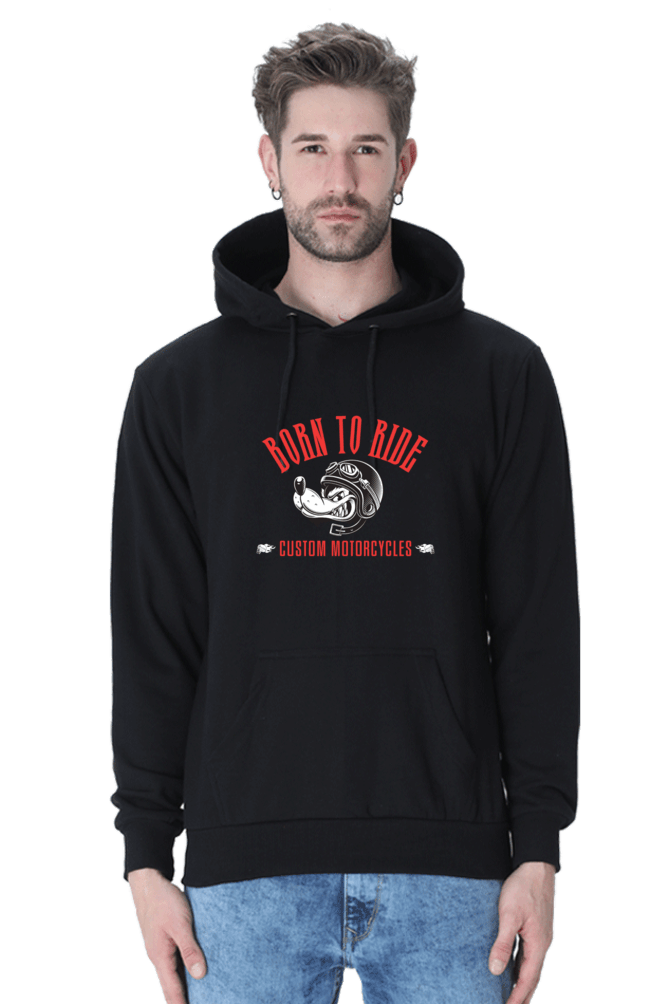 Black Hooded Sweatshirt