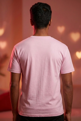 Men's Baby Pink Te Amo Amor Classic Crew T-Shirt