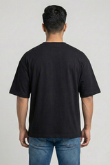Men's Eat Sleep Play Holi Repeat – Classic Oversized Black T-Shirt