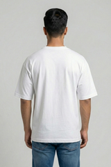 Men's Holi Vibes Pop Art – Classic Oversized White T-Shirt