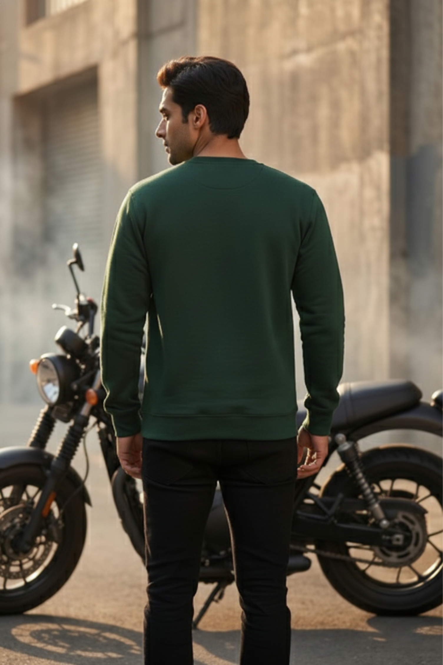 Men's Olive Green Caught Off Guard Sweatshirt