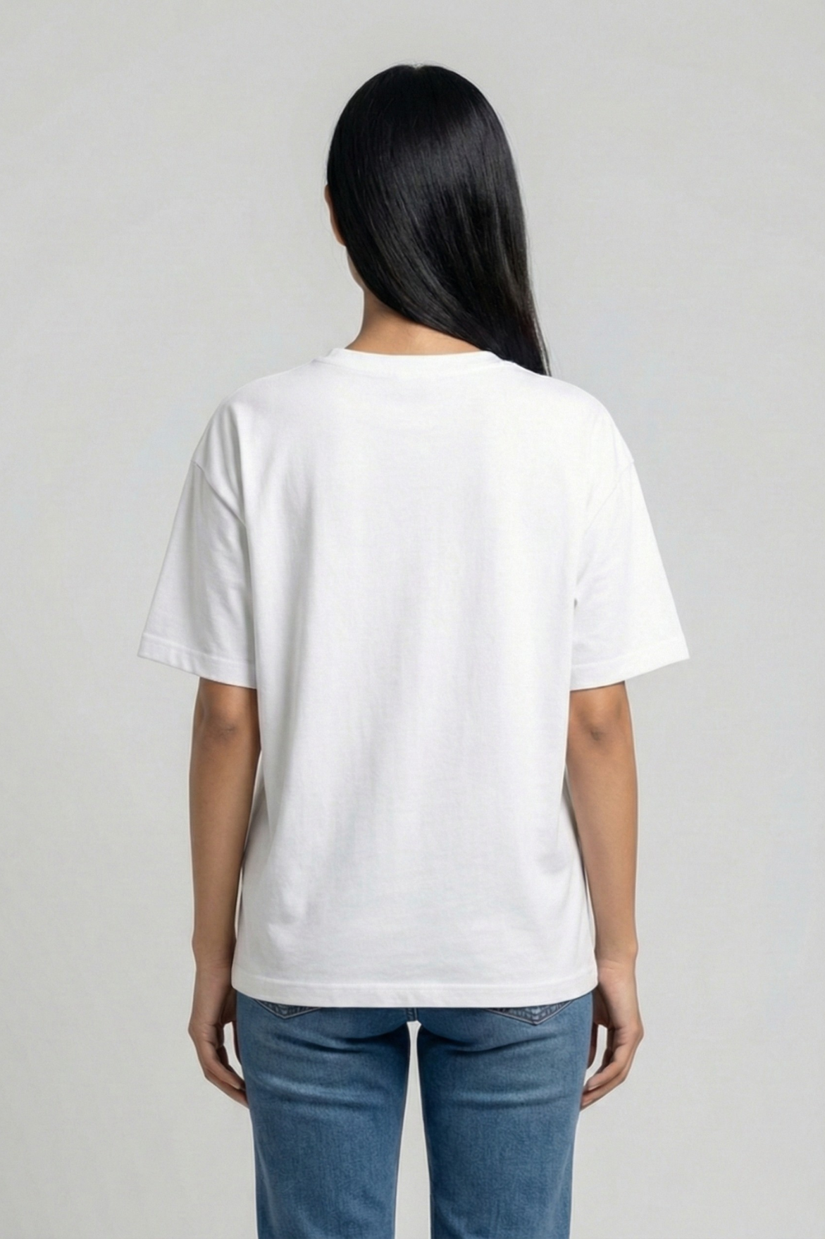 Women's Holi Vibes Pop Art – Classic Oversized White T-Shirt