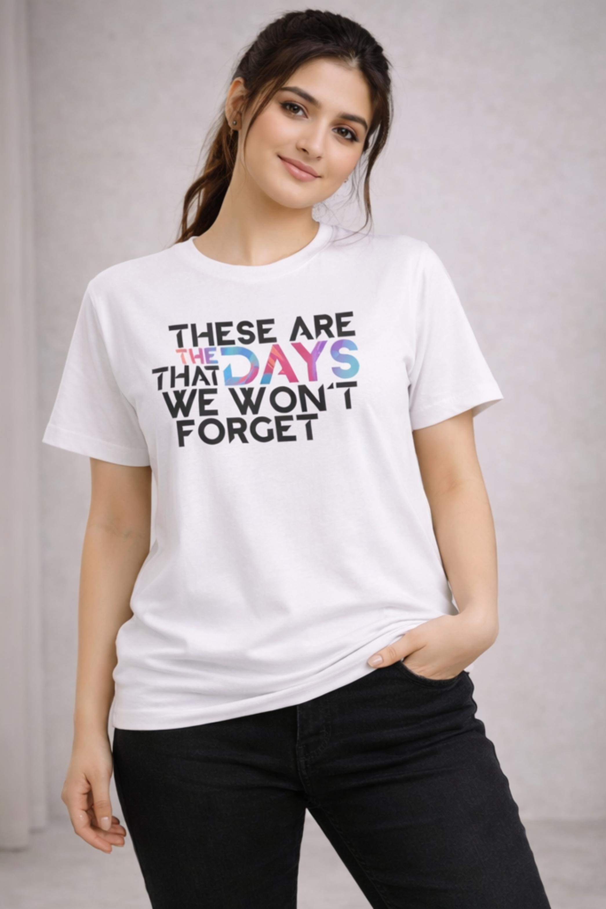 Women's These Are The Days Oversized T-Shirt