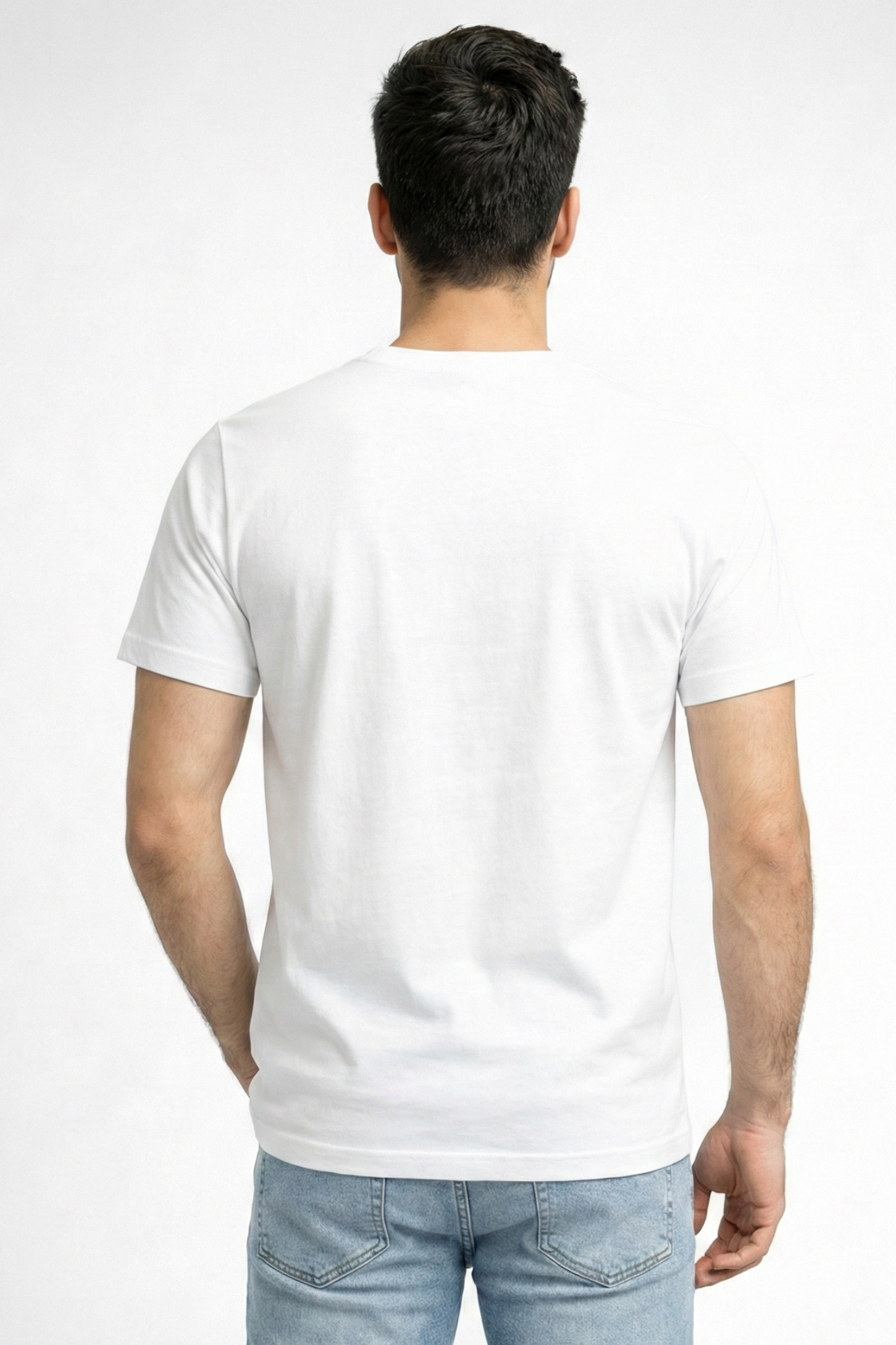 Men's Chill Pill – Graphic Classic Crew White T-Shirt