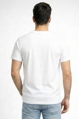 Men's Chill Pill – Graphic Classic Crew White T-Shirt