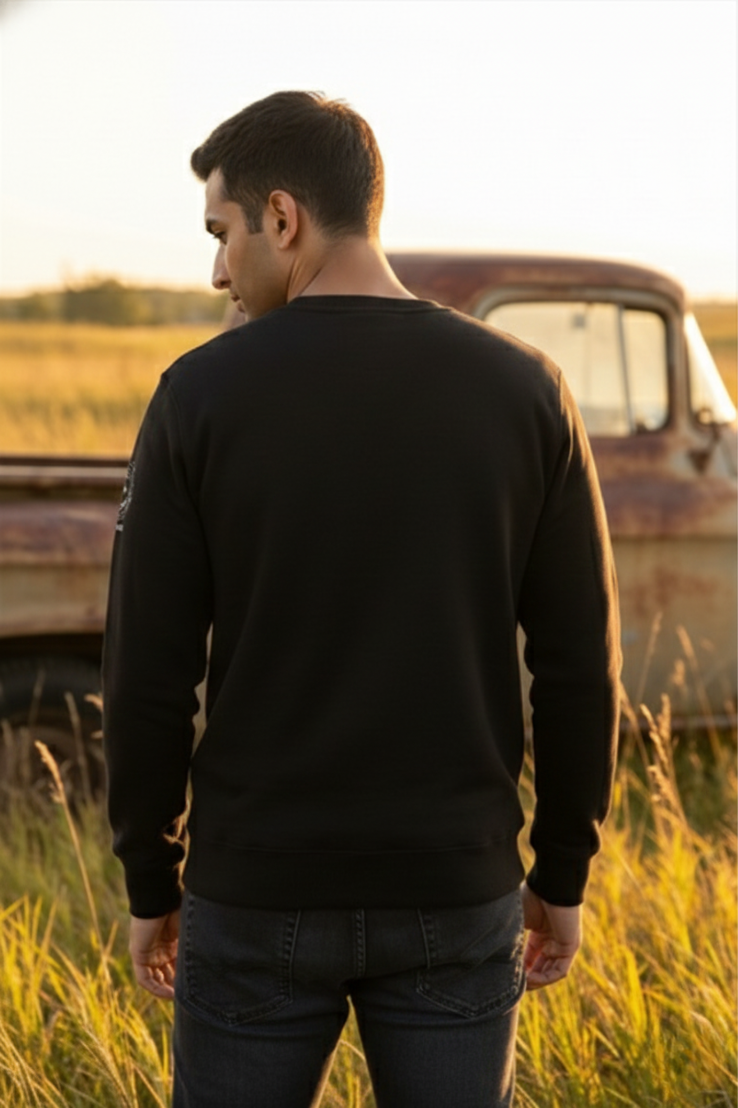 Men's Black Celestial Dreamer Sweatshirt