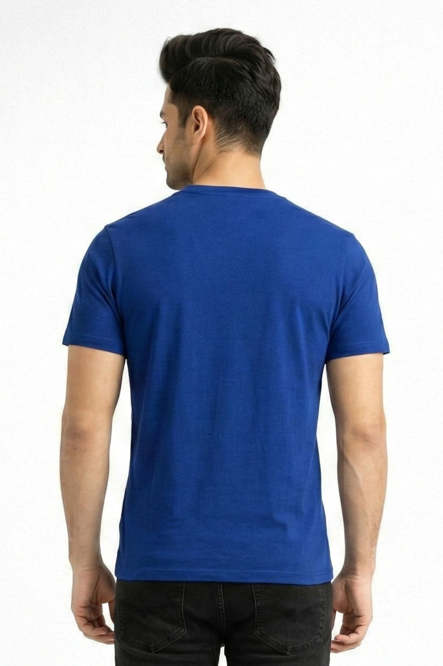Men's Chill Pill – Graphic Classic Crew Blue T-Shirt