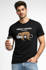Men's Energy Loading – Funny Sloth Classic Crew T-Shirt