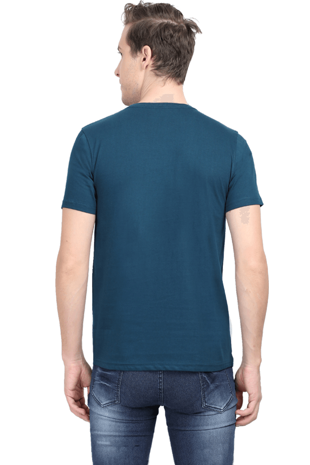 Men's Round Neck Half Sleeve Holy Spirit T-Shirt