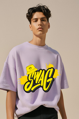 Unisex Swag Terry Cotton Oversized T-shirt