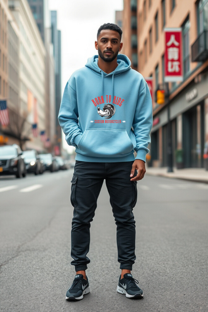 Men's Bike Ride Hooded Sweatshirt