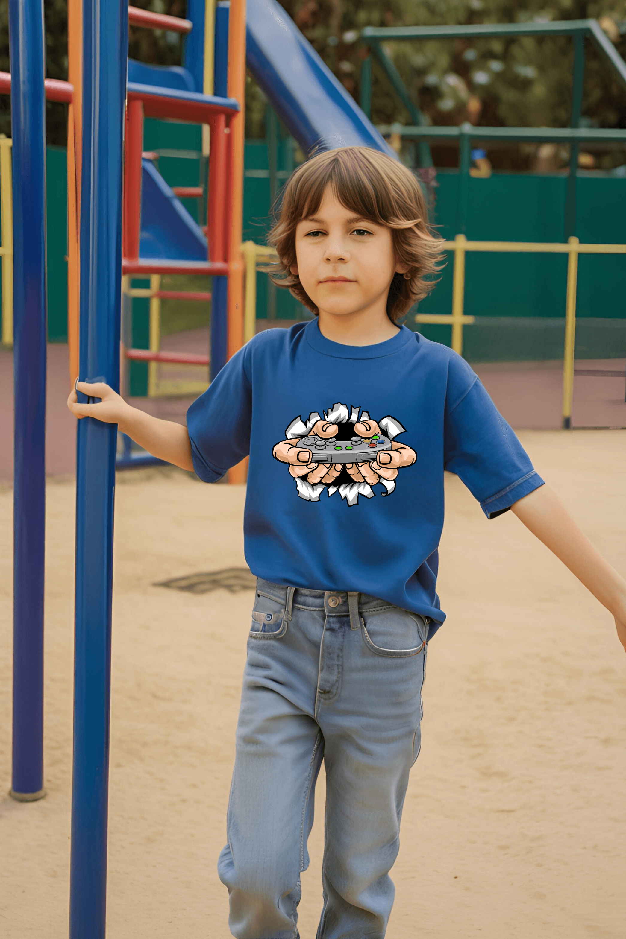 Boys Round Neck Half Sleeve tshirts