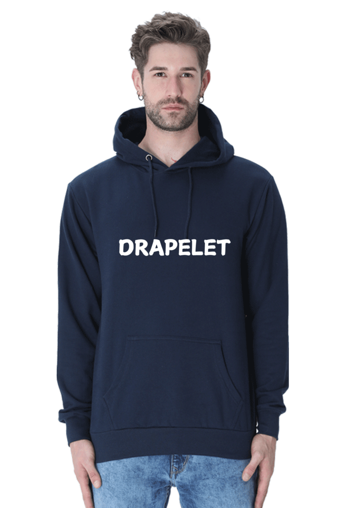 Unisex Hooded Drapelet Sweatshirt