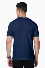 Unisex Navy Blue "Primary Elements of Humour" Premium Supima T-Shirt