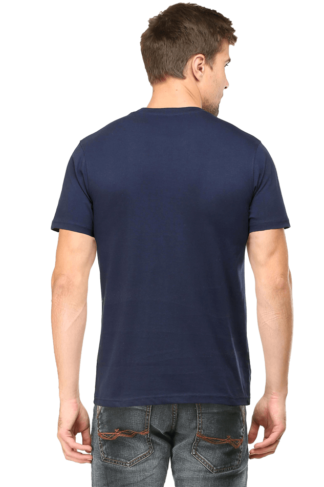 Men's Round Neck Half Sleeve Be Unique T-Shirt